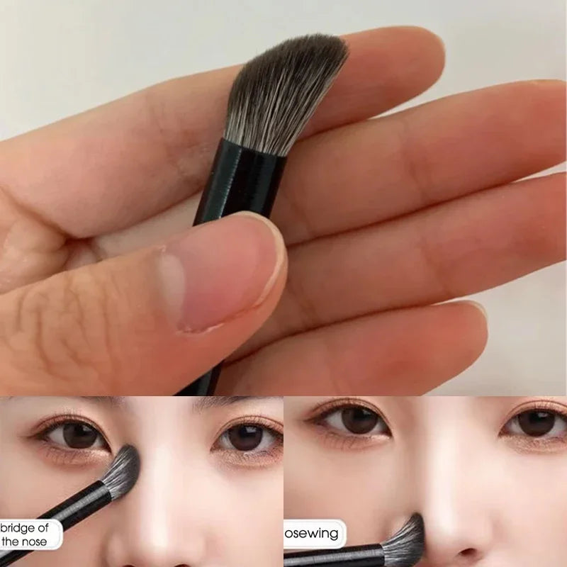 Multi-Function Concealer Brush Nose Shadow Makeup Brush Bevel Soft Fluffy Foundation Blending Brush Cream Contour Beauty Tool