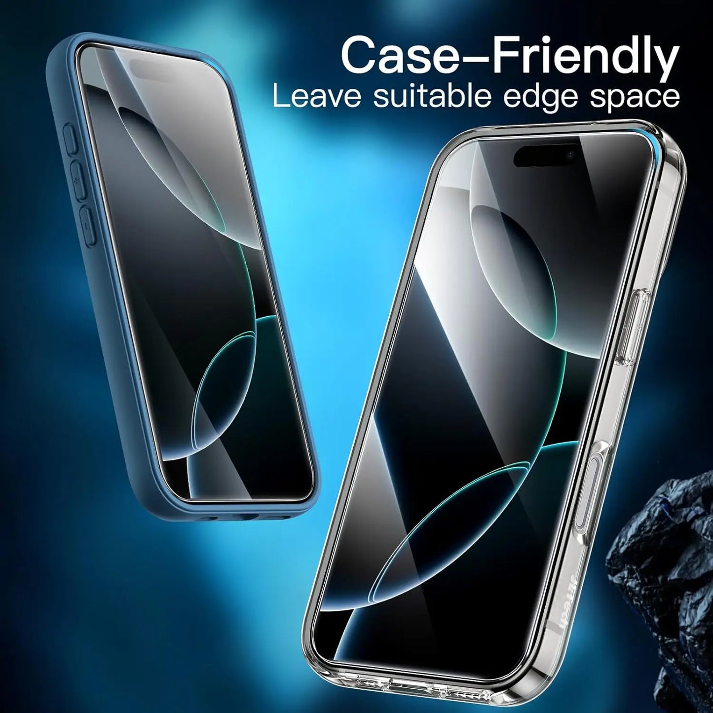 For iPhone 16 Pro Tempered Glass